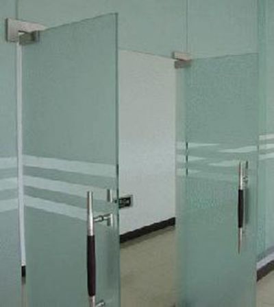 玻璃门磨地维修